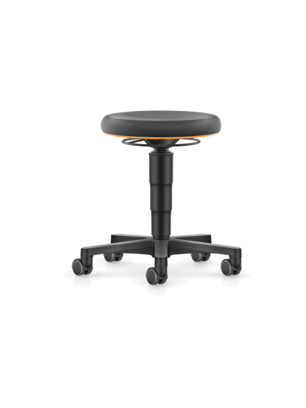 ATLOGIS-Allround Hocker schwarz- orange ATLOGIS-Allround Hocker schwarz- orange
